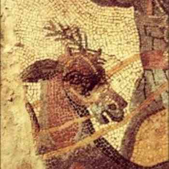 Click para ampliar. Pulsa en el nombre para ver la ficha. Detalle de auriga y caballo